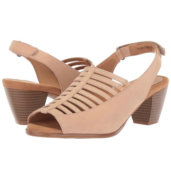 Trotters Minnie Sandal, Nude, 12 Wide NEW in box - Picture 7 of 7